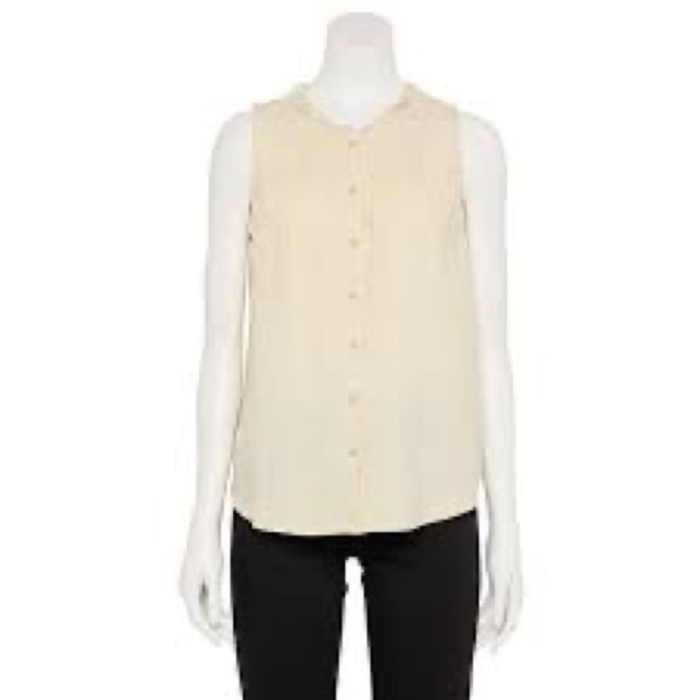 NWT beige tank top